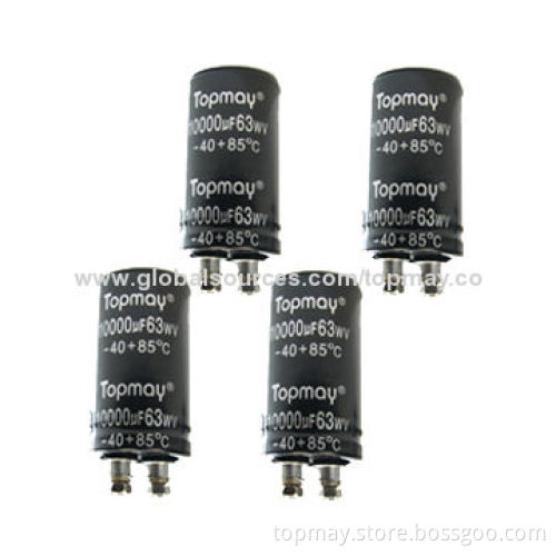 Aluminum Electrolytic Capacitors with 10 to 100 and 160 to 400V Rated Voltage
